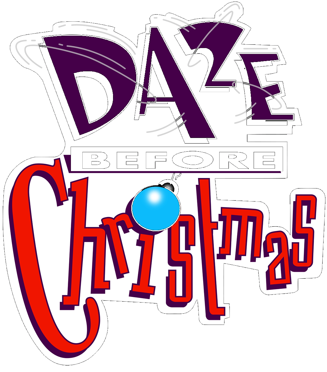 Daze Before Christmas logo for Super Nintendo